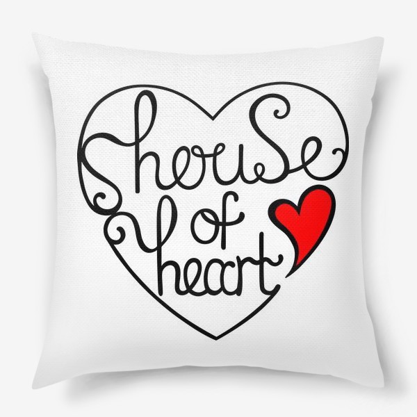 Подушка «сердце 2»