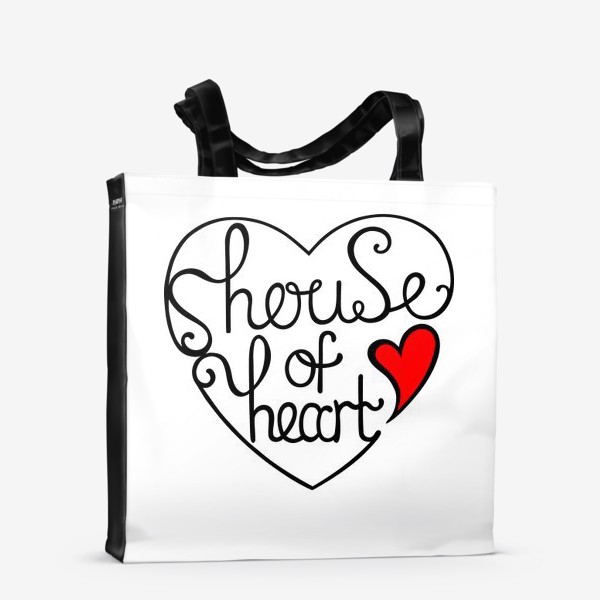 Сумка-шоппер «сердце 2»
