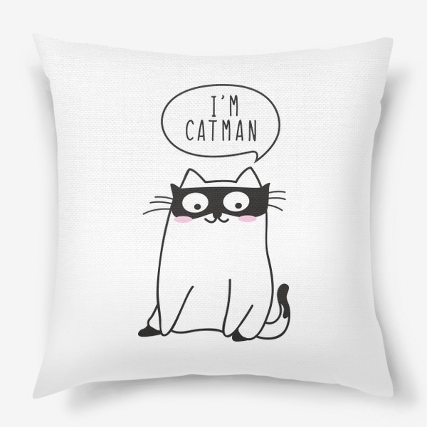 Подушка «I"m CATMAN»
