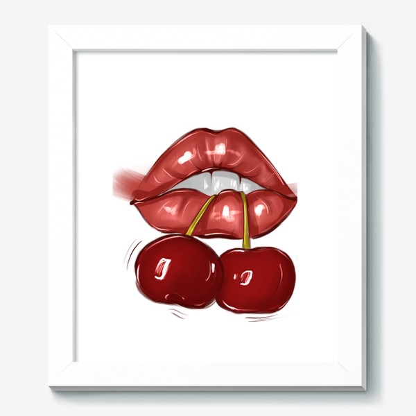 Картина «Cherry lips»