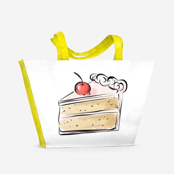 Пляжная сумка «Cake »