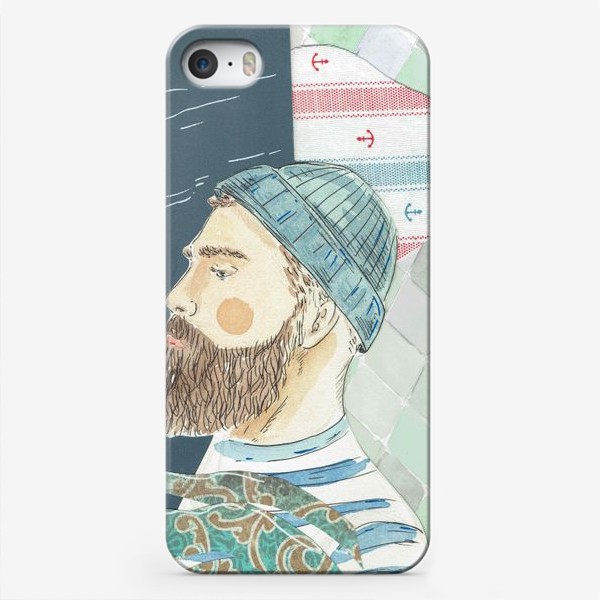 Чехол iPhone «моряк»