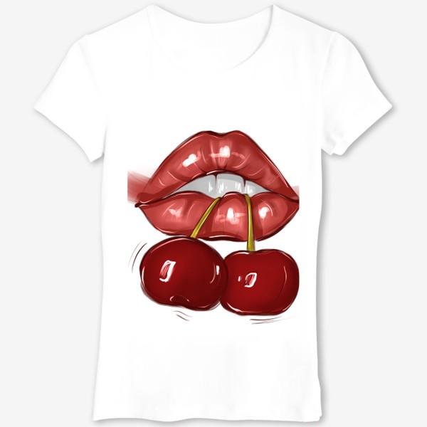 Футболка «Cherry lips»