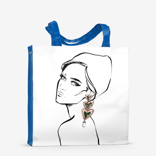 Сумка-шоппер «Girl with earring »