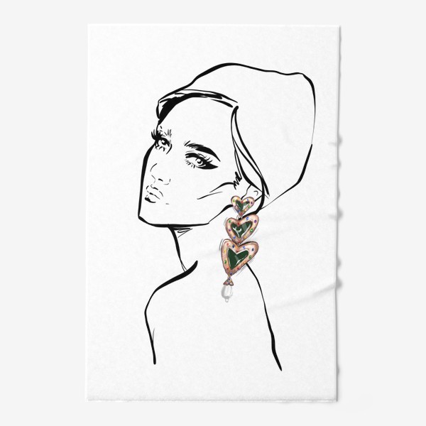 Полотенце «Girl with earring »