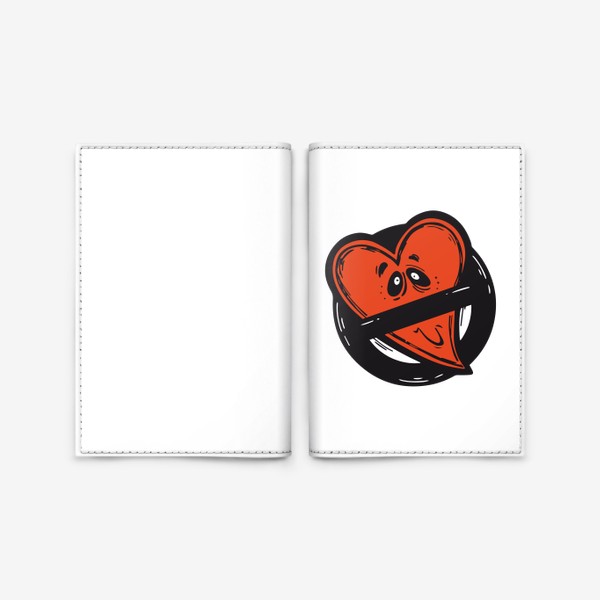 Обложка для паспорта «Любовь под запретом.»