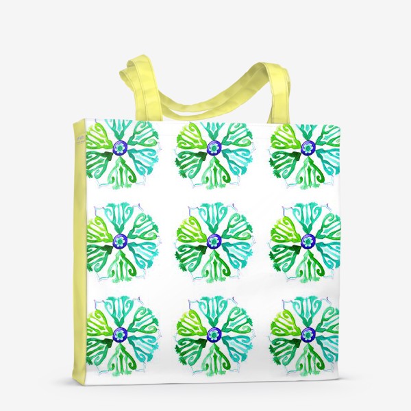 Сумка-шоппер «green ethnic pattern»