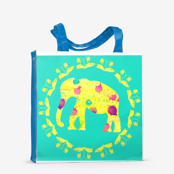 Сумка-шоппер «Слон акварель »