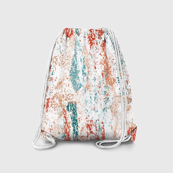 Рюкзак «брызги краски на белом»