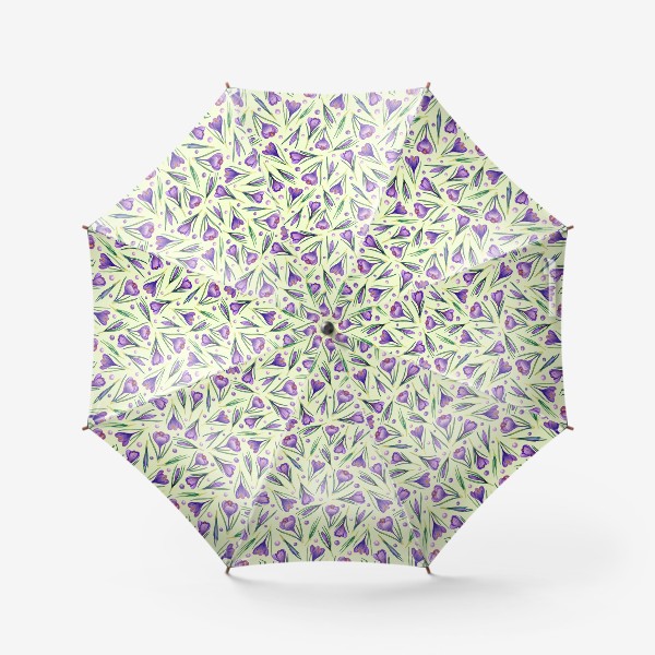 Зонт «Весенние крокусы»
