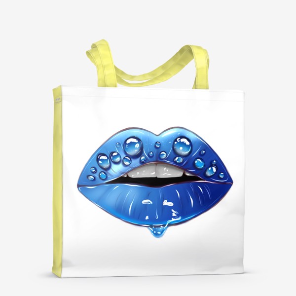 Сумка-шоппер «Wet lips »
