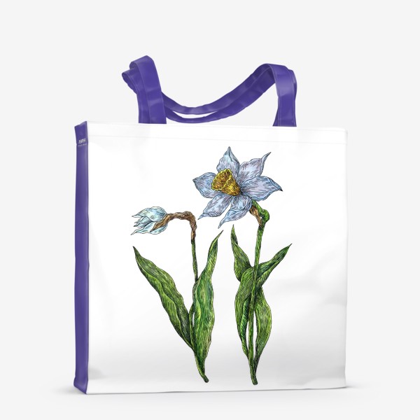 Сумка-шоппер «Нарциссы цветут»
