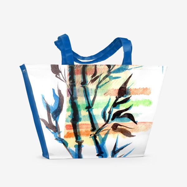Пляжная сумка «Бамбуковый закат»