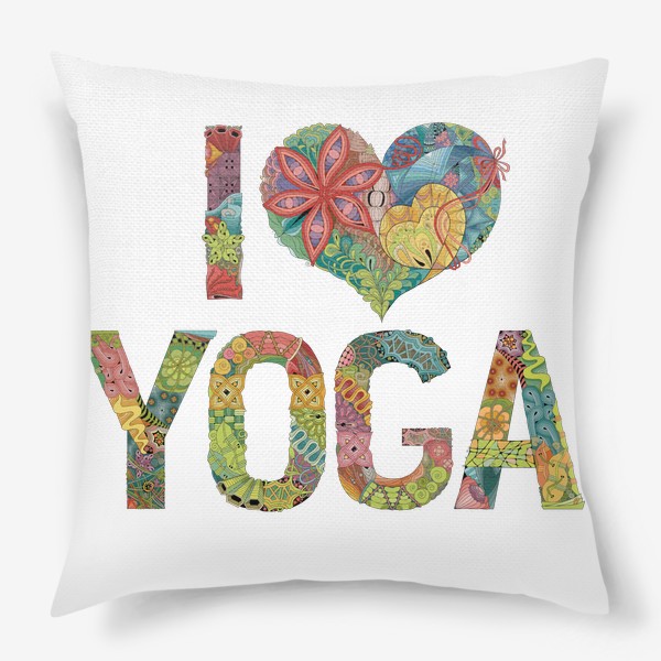 Подушка «Йога»