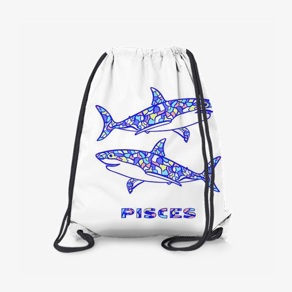 Рюкзак «Неоновые рыбы»