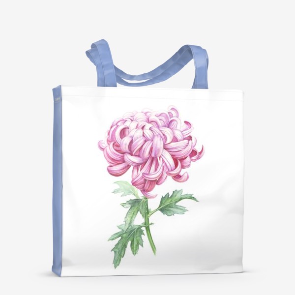 Сумка-шоппер «Хризантема розовая»