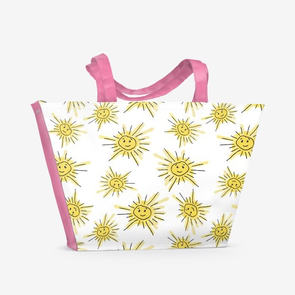 Пляжная сумка «Солнышки)»