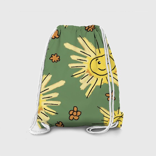 Рюкзак «Солнышки на травке»