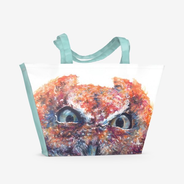 Пляжная сумка «Настороженная совунья»