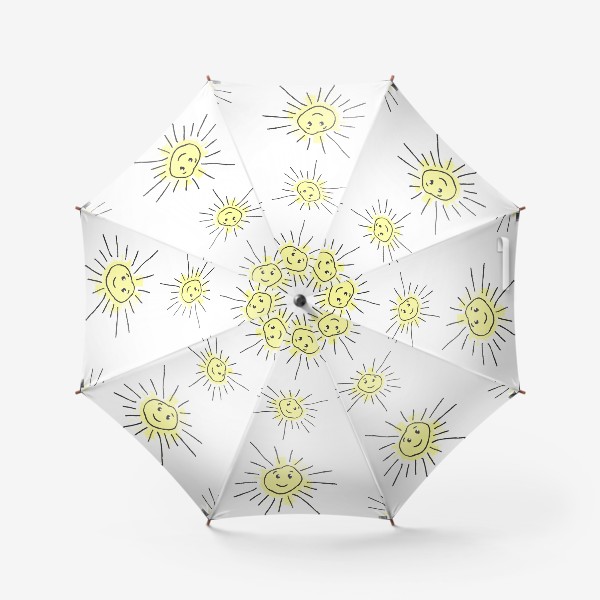 Зонт «Утонченные солнышки»