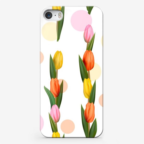 Чехол iPhone «тюльпаны»