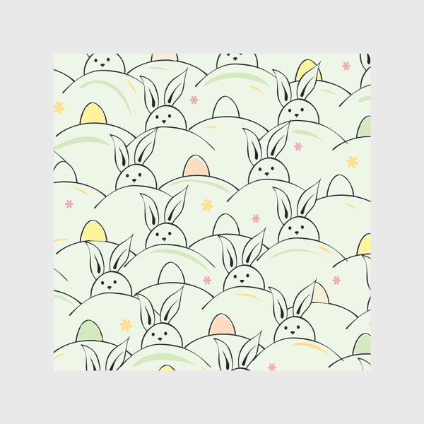 Скатерть «пасхальные зайцы»