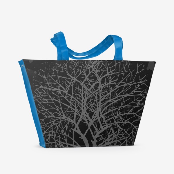 Пляжная сумка «Винтажное дерево»