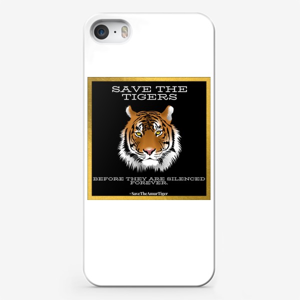 Чехол iPhone &laquo;Save The Amur Tiger&raquo;
