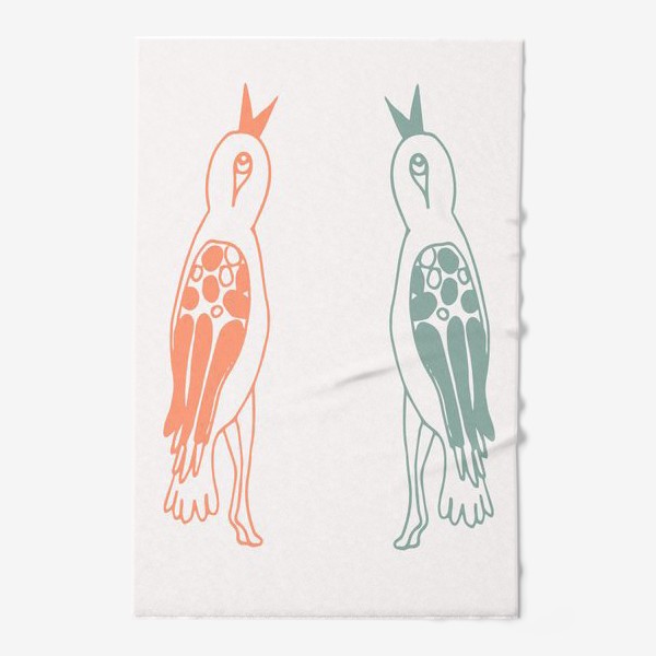 Полотенце «Две птицы»