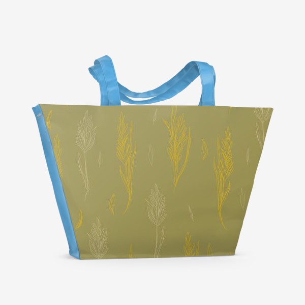 Пляжная сумка «луговые травы»