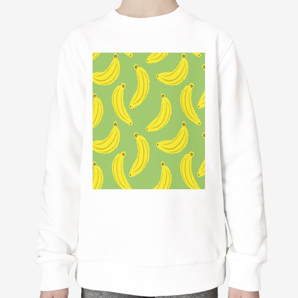 Свитшот «Паттерн с бананами»