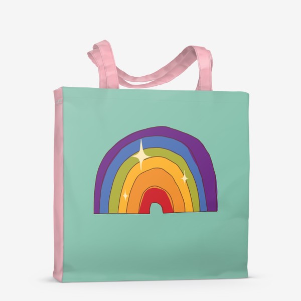Сумка-шоппер «Shiny summer rainbow»