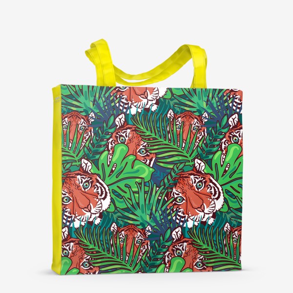 Сумка-шоппер «Тигр в лесу»