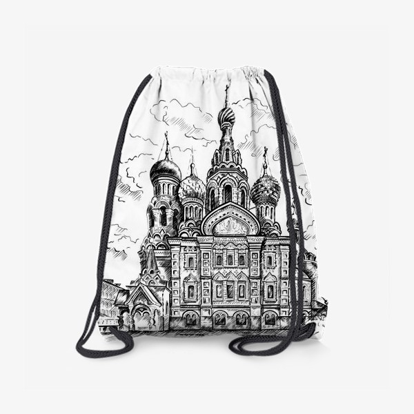 Рюкзак «Спас на Крови, Санкт-Петербург. Графика»