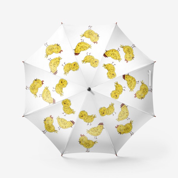 Зонт «Веселые цыплята»