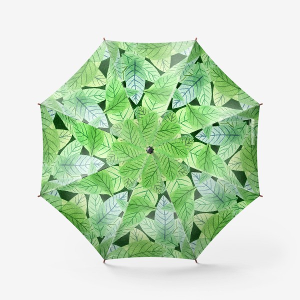 Зонт «Листья зеленые»