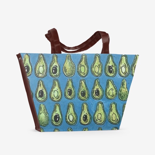 Пляжная сумка «Авокадо »