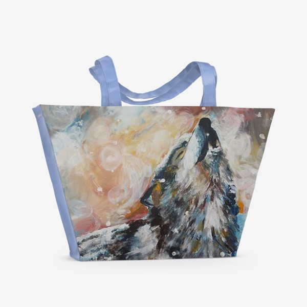 Пляжная сумка «Волк»