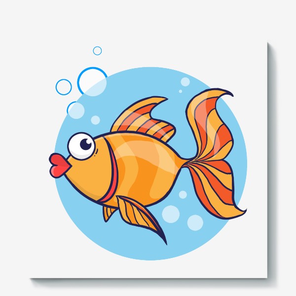 Холст «рыба»