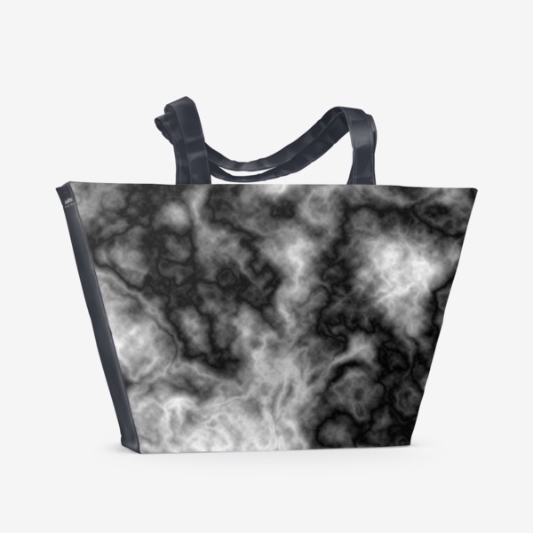 Пляжная сумка «Текстура, размытый фон, туман, вода»