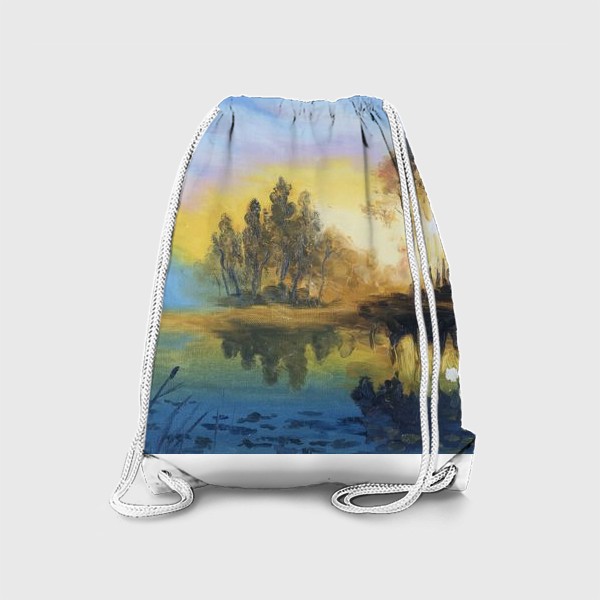 Рюкзак «Закат над рекой»