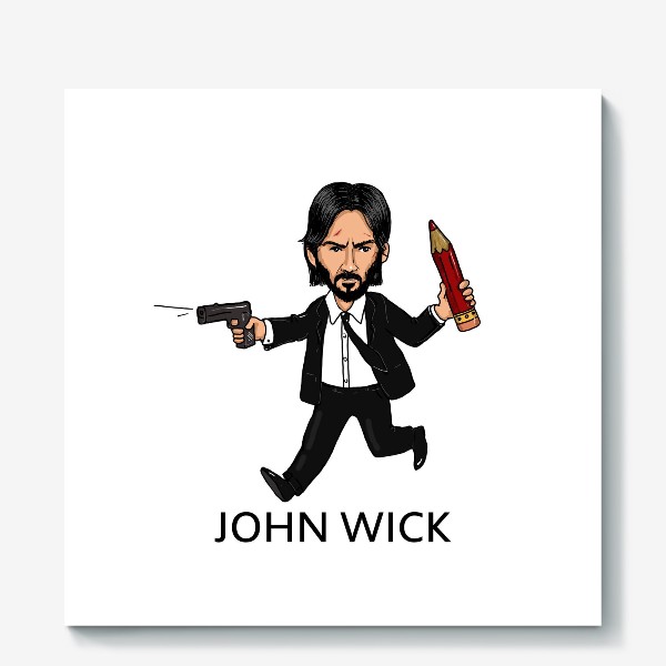 Холст «John Wick»