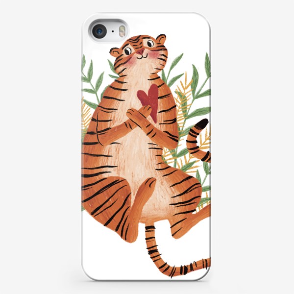 Чехол iPhone « Тигр »