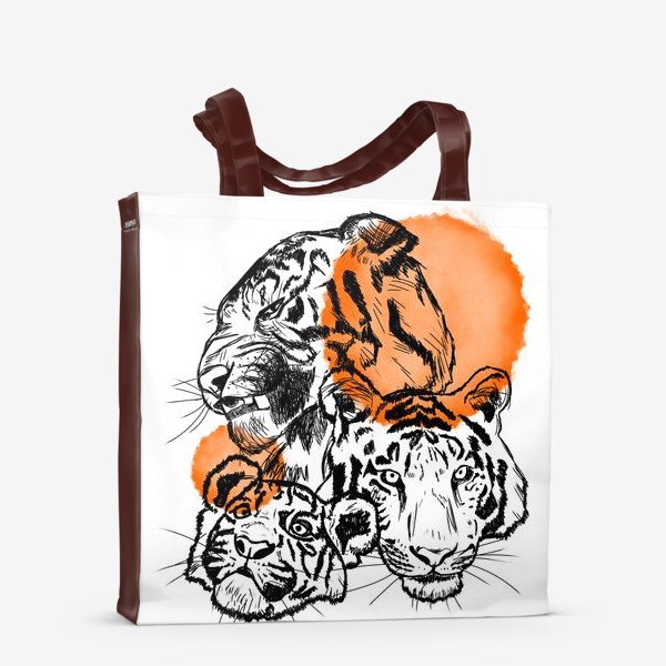 Сумка-шоппер «Тигры»
