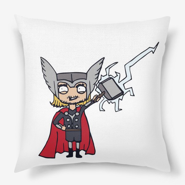Подушка «Тор бог супергерой»