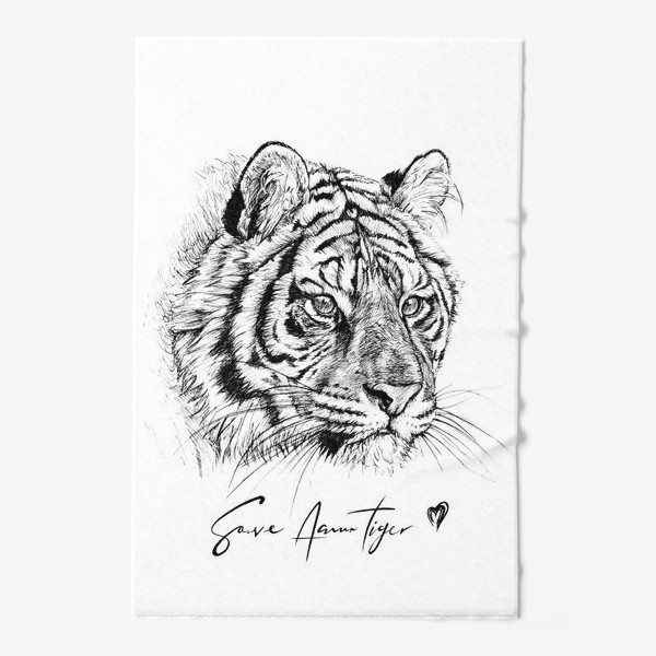 Полотенце «save amur tiger»
