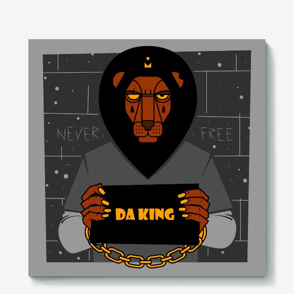 Холст «Король лев»