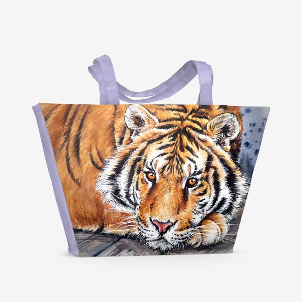 Пляжная сумка &laquo;амурский тигр&raquo;