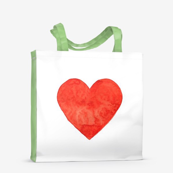Сумка-шоппер «Просто красное сердце»