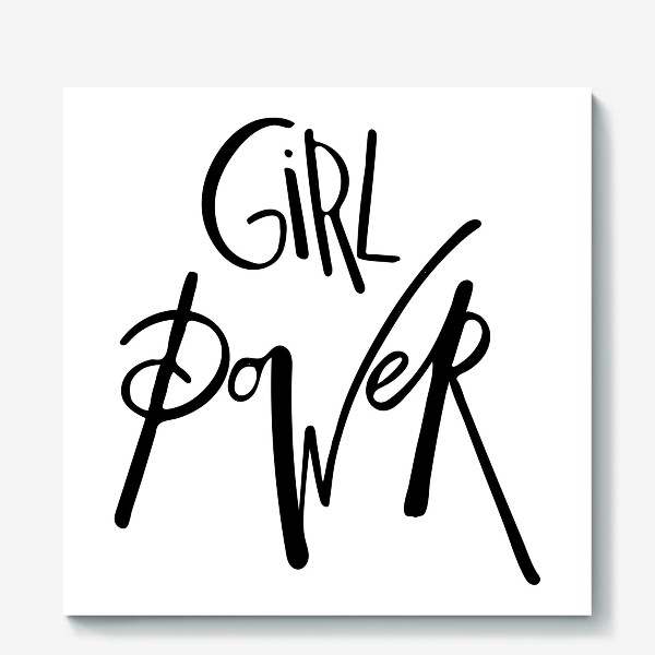 Холст «Girl power»